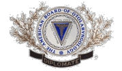 Logo for Diplomate: The American Board of Otolaryngology, which has featured Jeffrey Epstein, MD, FACS