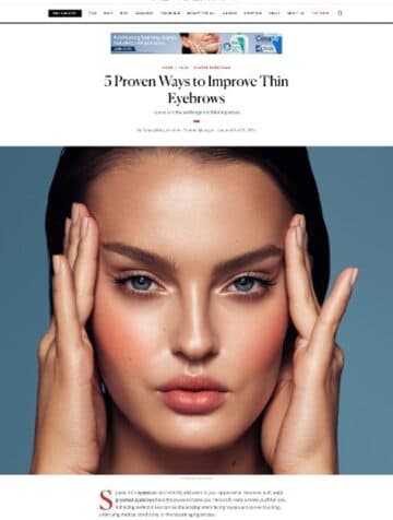 Newbeauty article